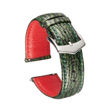 New design factory price genuine leather watch wrist strap men watch band
