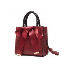 China manufacturer good quality real leather ladies purse fashion design leather women handbag