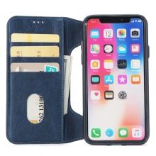 2018 Newest design multi function genuine leather iphoneX case with cards holder