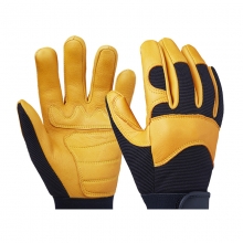  New Arrival Leather Motorcycle Gloves Deerskin Motocross Gloves Sports Racing Gloves For Men